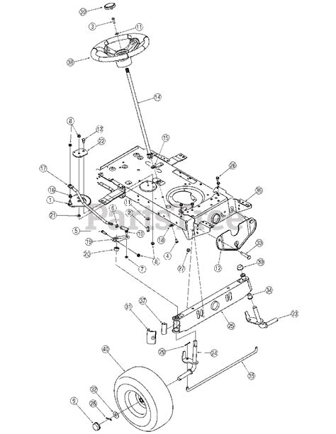 mtd yard machine parts diagram