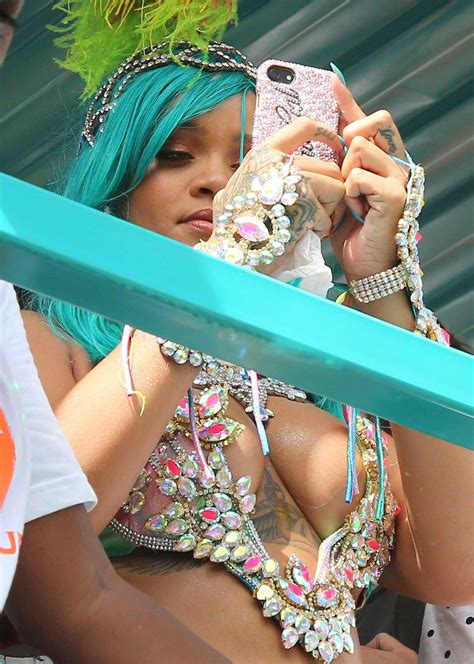 rihanna at the carnival in barbados celebrity nude leaked