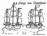 Coloring Pages Ship Pirate Pirates Mast Library Clipart Comments sketch template