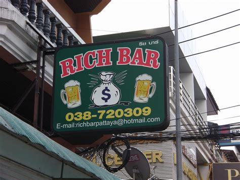 rich bar pattaya area central pattaya pub beer bar