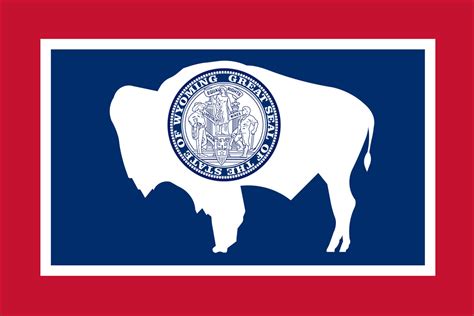 wyoming state flag liberty flag banner