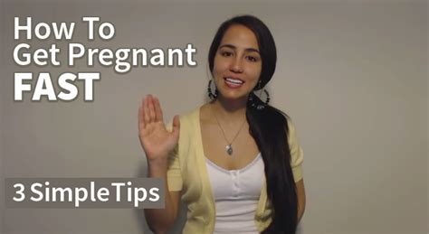 [testimonial] How To Get Pregnant Fast 3 Simple Tips