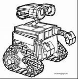 Robot Coloring Pages Wall Printable Print Kids Drawing Cool Lego Robots Cute Walle Wallee Color Sheets Technology Getcolorings Getdrawings Wally sketch template