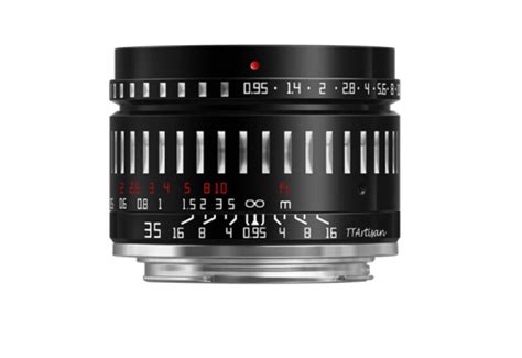ttartisan launched the aps c 35mm f0 95 large aperture lens starting