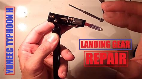 typhoon  landing gear servo repair youtube