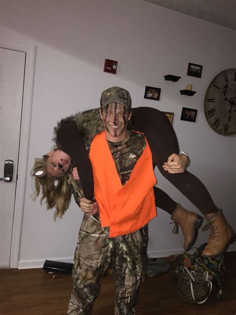 deer and hunter costume … cute couple halloween costumes couple