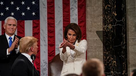 internet sees a clapback in nancy pelosi s applause of trump the new