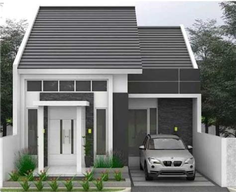 desain rumah minimalis  tampak depan properti pekanbaru