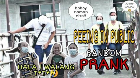 Peeing In Public Prank Philippine Awesome Reaction Random Prank 2