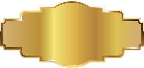 gold plaque png png image collection