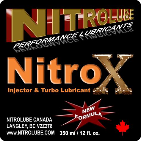 nitro  nitrolube   synthetic oil  performance lubricants
