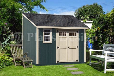 backyard deluxe storage shed plans blueprint