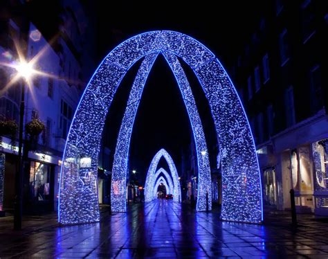led  arch decoration lights  government street decoration buy