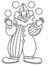 Coloring Pages Clown sketch template