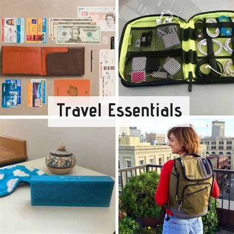 items      trip  travel essentials