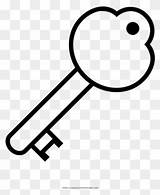 Key Pinclipart sketch template