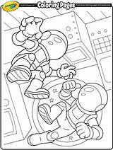 Crayola Coloring Pages Space Kids Printable Astronauts Make Own Get Astronaut Color Print Drawing Clipart Crafts Fall Getcolorings Easter Words sketch template