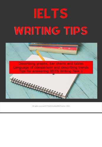 ielts writing task  academic writing teaching resources