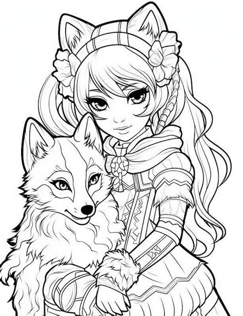 aggregate    anime wolves coloring pages latest incdgdbentre