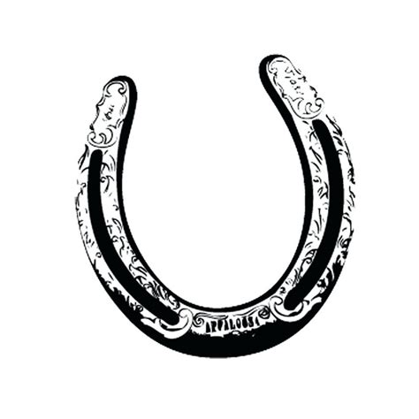 horseshoe drawing    clipartmag