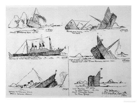 pin  shala davis mcleod  drawing ideas titanic sinking poster prints sketches