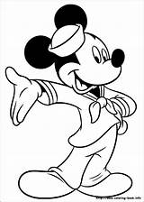 Coloring Mickey Mouse Printable Print sketch template