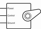 Servo Motor Circuit Symbol Omega2 Onion Kit Maker Controlled Produce Repeatable Movement Fine sketch template
