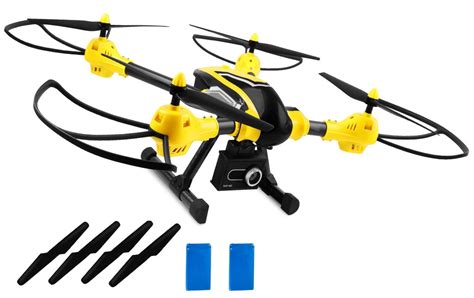 duzy dron overmax  bee drone  kamera hd zestaw  oficjalne archiwum allegro