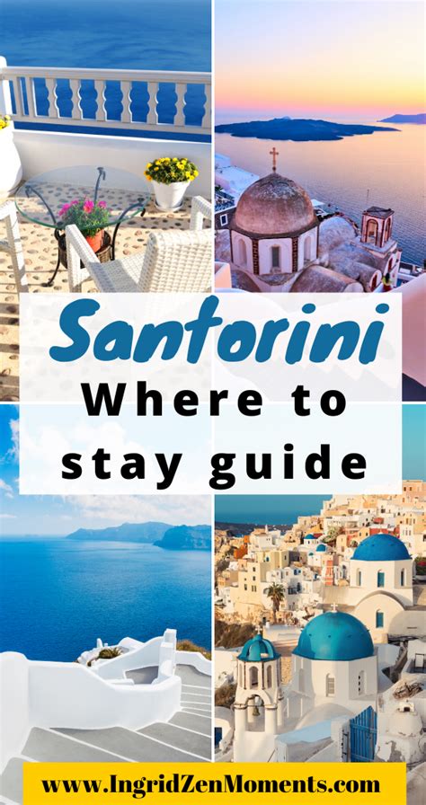 Where To Stay In Santorini Greece Helping You Choose Your Perfect