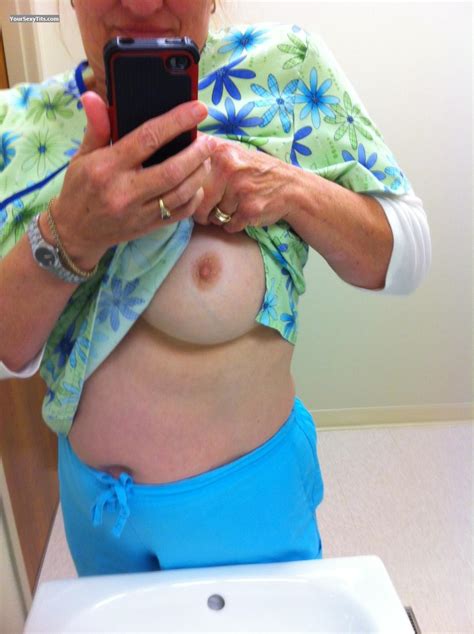 my medium tits by iphone selfie atlanta nurse from united states tit flash id 104826