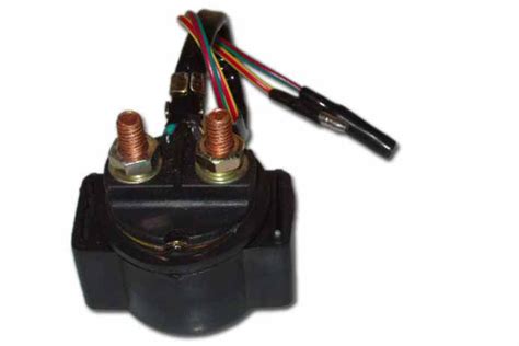 universal starter relay solenoid electrical parts  motorcycles manufactured  electrex world