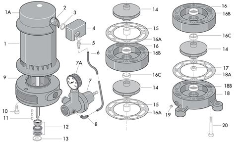 parts  sta rite pump model msc