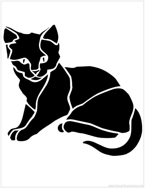 kitty stencil  joey tee animal stencil stencils printables