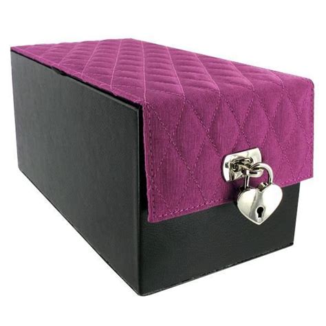 Devine Toy Box Black And Purple Quilt Achat Vente Devine Toy Box