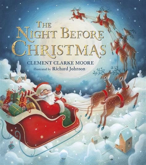 night  christmas  clement   moore penguin books  zealand