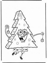 Spongebob Coloring Pages Christmas Xmas sketch template