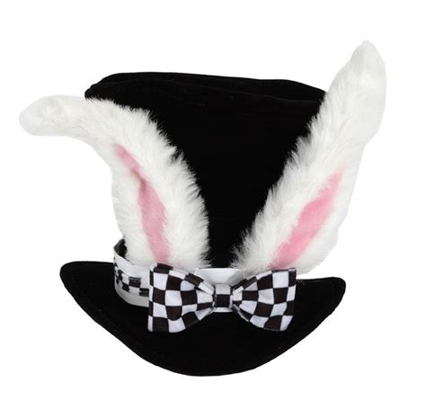 White Rabbit Top Hat Alice In Wonderland