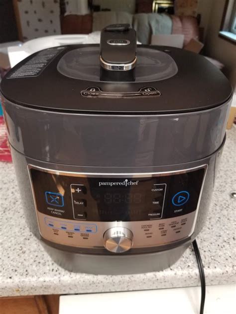 pampered chef quick cooker instantpot