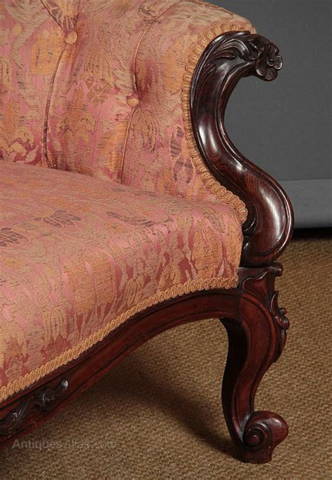 Carved Rosewood Couch C 1870 Antiques Atlas
