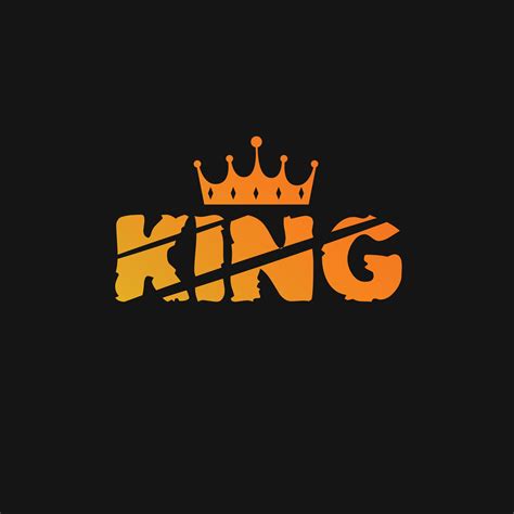 king logo  shirt design element  vector art  vecteezy
