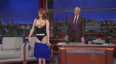Tina Fey Nuda ~30 Anni In Late Show With David Letterman