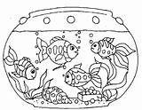 Fish Aquarium Coloring Tank Pages Goldfish Inside Drawing Bowl Kids Color Various Printable Tanks Print Netart Matisse Pet Getcolorings Getdrawings sketch template