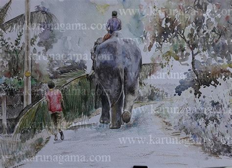 Sri Lanka Elephant Karunagama Art Gallery
