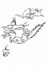 Oggy Coloring Pages Colouring sketch template