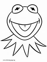 Kermit Frog sketch template