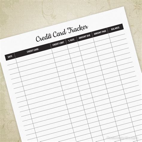 credit card tracking credit card rewards tracking spreadsheet