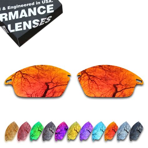 toughasnails polarized replacement lenses  oakley fast jacket sunglasses multiple options