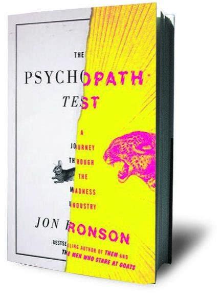 the psychopath test by jon ronson review sfgate