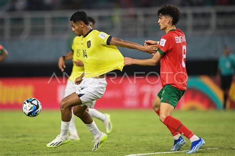 piala dunia   ekuador kalahkan maroko antara foto