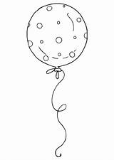 Coloring Balloon Pages sketch template